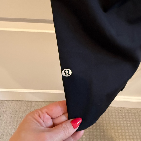 Lululemon Fast and Free High-Rise Crop 19” 5 Pocket Size 12 Black - Picture 3 of 4